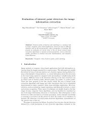 Evaluation of interest point detectors for image information extraction