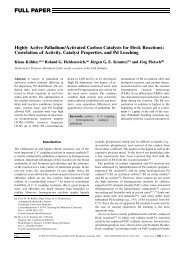 Highly Active Palladium/Activated Carbon Catalysts for Heck ...