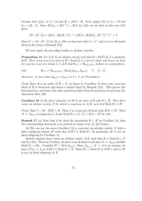 Products of CM elliptic curves - Universität Duisburg-Essen