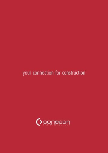 your connection for construction - CONECON GMBH