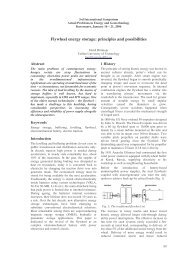 Flywheel energy storage: principles and possibilities