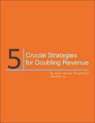 Crucial Strategies For Doubling Revenue - Gazelles