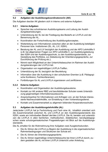 Ausbildungskonzept - Elly-Heuss-Knapp-Schule - Stadt NeumÃ¼nster