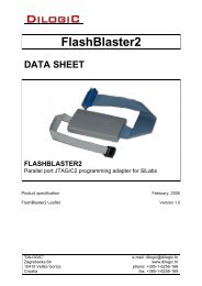 Manual FLashBlaster2 - Dilogic