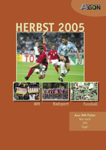2005 Herbst/Winter (pdf-Datei) - Agon Sportverlag