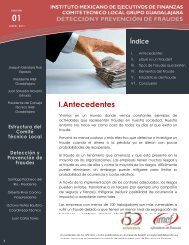 I.Antecedentes - IMEF