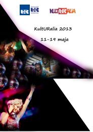 KultURalia 2013 11-19 maja