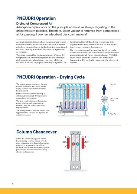 Domnick Hunter Compressed Air Dryers - regula servis