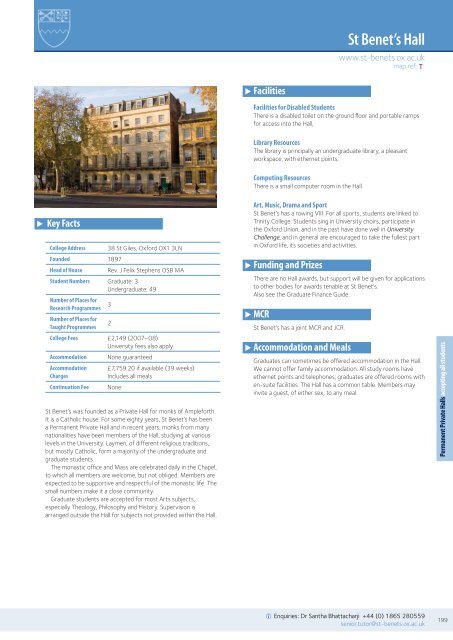 Graduate Studies Prospectus - University of Oxford