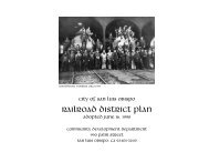 RAILROAD District PLAN - the City of San Luis Obispo