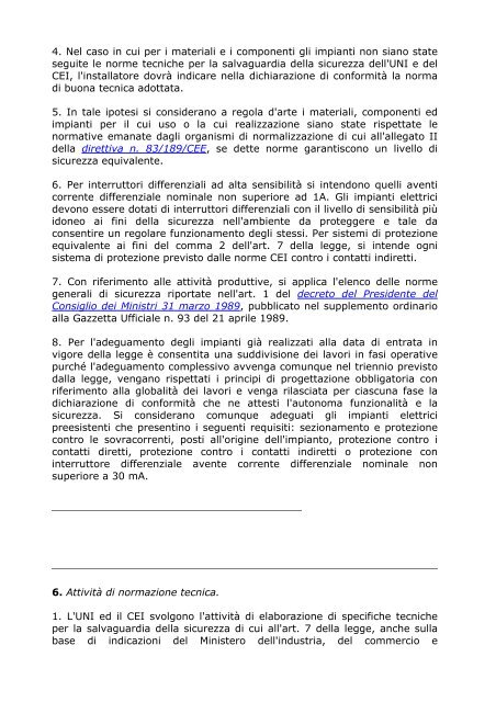 D.P.R. 6 dicembre 1991, n. 447 (1). Regolamento di attuazione della ...