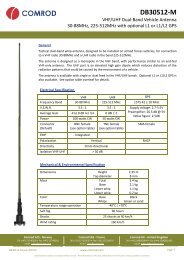 DB30512-M - Comrod