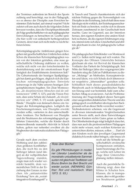 Journal - JÃ¤nner 2007 - Zentralverein der Wiener Lehrerschaft