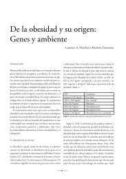 De la obesidad y su origen: Genes y ambiente - DifusiÃ³n Cultural UAM