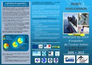 Plaquette du projet IOSSS ESPADON - Ifremer