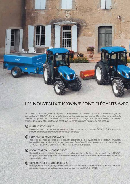 NEW HOLLAND T4000V/N/F