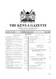 Are You suprised ? - Kenya Law Reports