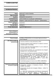 curriculum vitae - Liceo Statale Galileo Galilei | Caravaggio (BG)