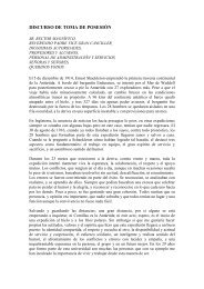 DISCURSO DE TOMA DE POSESIÃN - UPCO