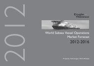 World Subsea Vessel Operations Market Forecast - Douglas ...