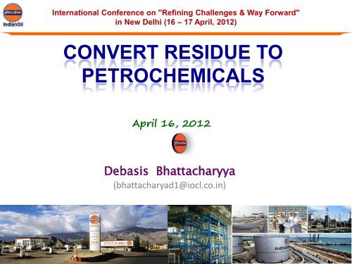 convert residue to petrochemicals - World Petroleum Council