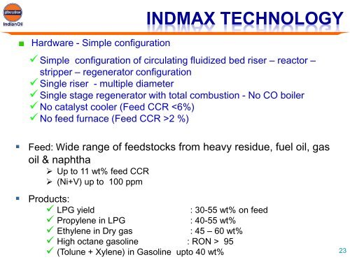 convert residue to petrochemicals - World Petroleum Council