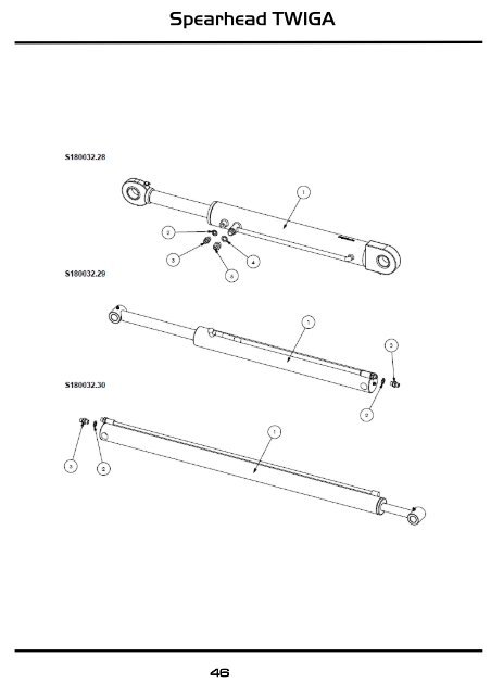 8999057 TWIGA PARTS MANUAL - ISS. 2 - Spearhead Machinery Ltd