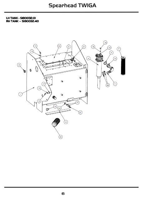 8999057 TWIGA PARTS MANUAL - ISS. 2 - Spearhead Machinery Ltd