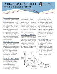 extracorporeal shock wave therapy (eswt) - Lakeview Hospital