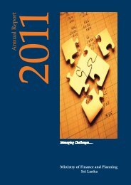 Annual Report - 2011 - Ministry of Finance and Planning