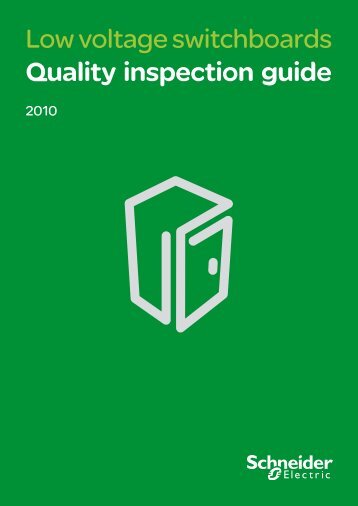 Quality inspection guide - Schneider Electric