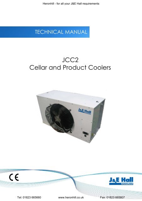 JCC2 Technical Manual (1) - Heronhill Air Conditioning Ltd
