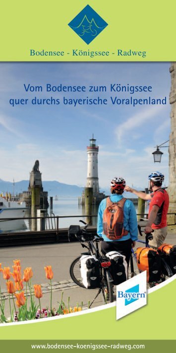 auf dem Bodensee-Königssee- Radweg - Allgäu