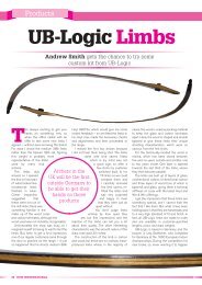 Issue 82 UB Logic Limbs - Perris Archery
