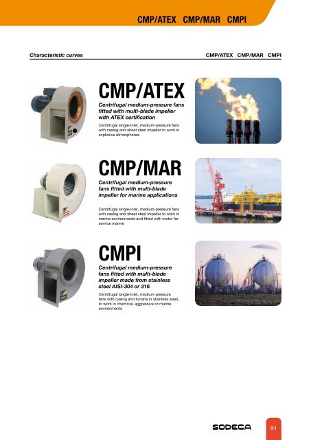 fans for atex explosive atmospheres and other applications - Sodeca