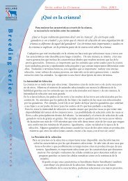 Crianza - ReproducciÃ³n Animal