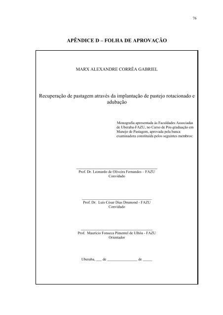 manual tÃ©cnico para normatizaÃ§Ã£o de monografias da fazu