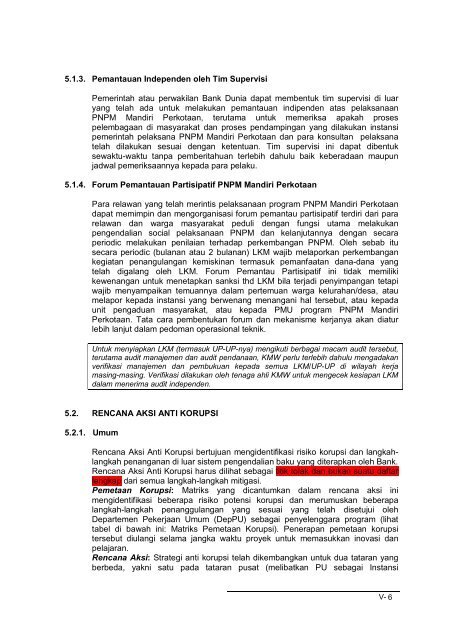 BAB 5 Transparansi dan Akuntabilitas - P2KP