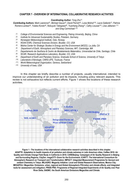 GAW Report No. 205 - IGAC Project