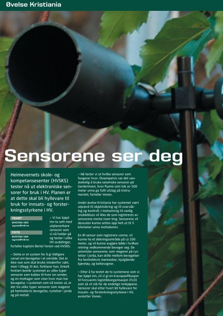 Utgave 6 - Heimevernet - Forsvaret