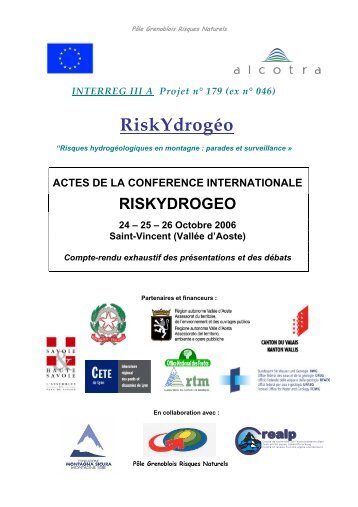 Actes de la Conférence - PGRN