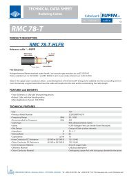 RMC 78-T - kabelwerk eupen ag