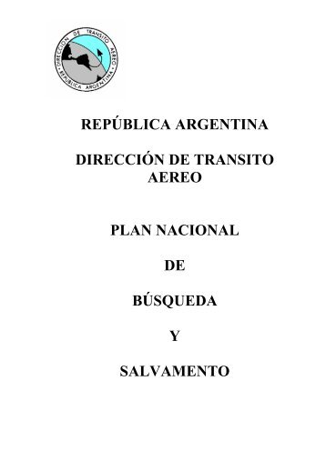 BÃºsqueda y Salvamento - Federacion Argentina de Paracaidismo