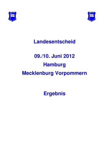 Landesentscheid 09./10. Juni 2012 Hamburg ... - Rudern.de