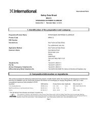 Safety Data Sheet 1. Identification of the preparation and company 2 ...