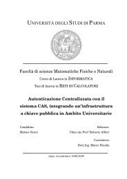 Autenticazione centralizzata con il sistema CAS, integrando un ...