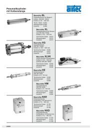 Kapitel 7 - Ventile / Zylinder / Vakuum - Siebert Hydraulik & Pneumatik