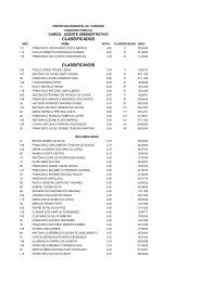 resultado da prova de conhecimento provisorio dos cargos ... - Serap