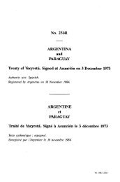 Treaty of Yacyreta. Signed at Asuncion on 3 December 1973