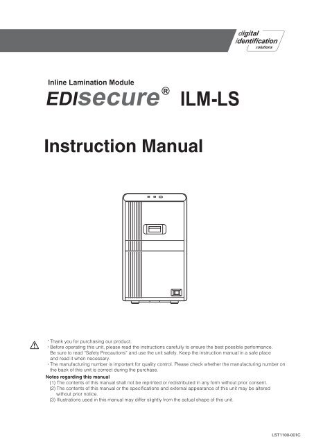 EDIsecureR Instruction Manual - Intraproc GmbH